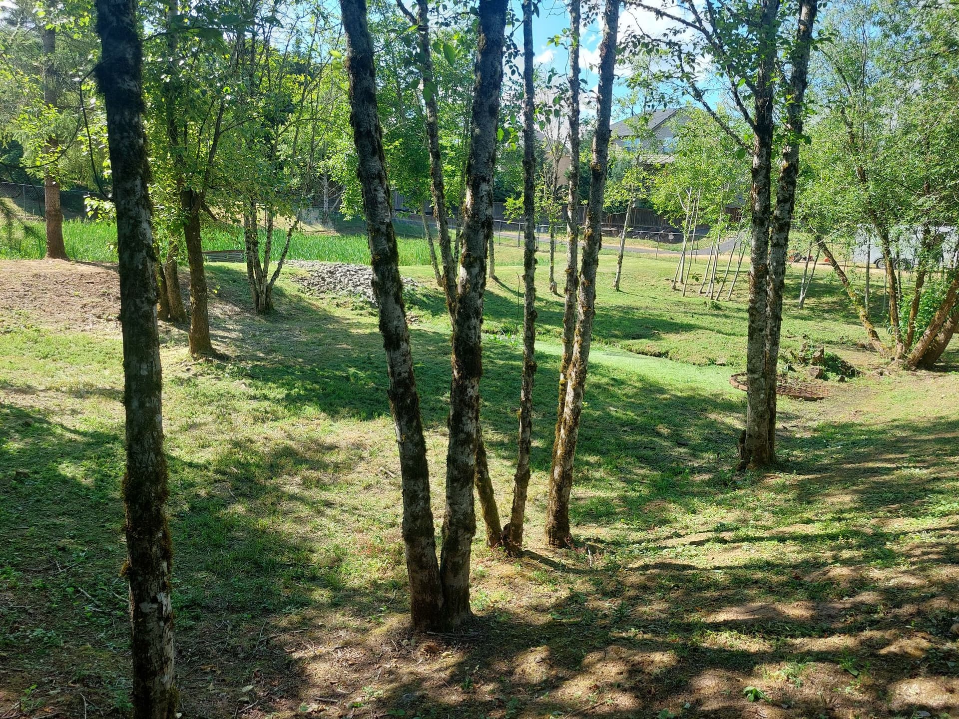 Completed stormwater management system